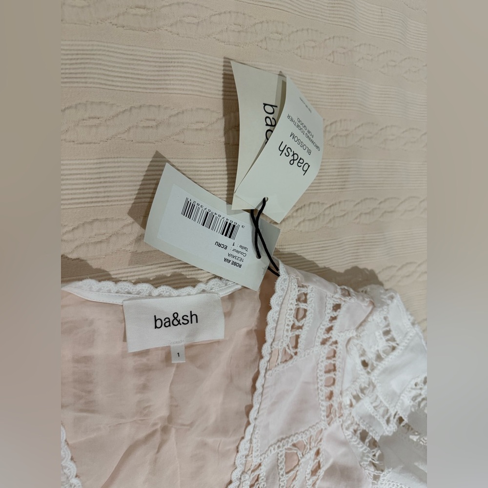 ba&sh Cream Maxi Dress - Picture 4 of 5
